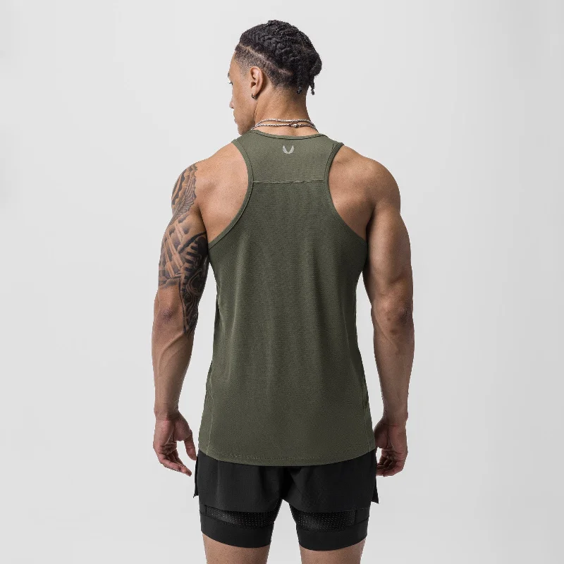 0754. AeroSilver® Training Singlet - Olive ""OTWR""