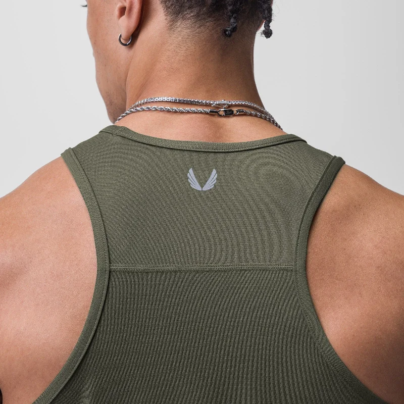 0754. AeroSilver® Training Singlet - Olive ""OTWR""