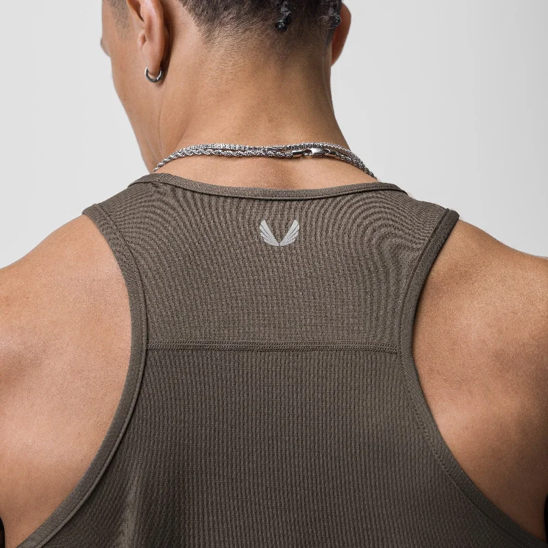 0754. AeroSilver® Training Singlet - Deep Taupe ""OTWR""