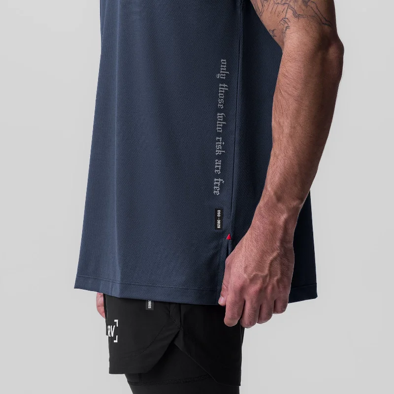 0829. Silver-Lite™ 2.0 Oversized Cutoff - Navy ""OTWR""