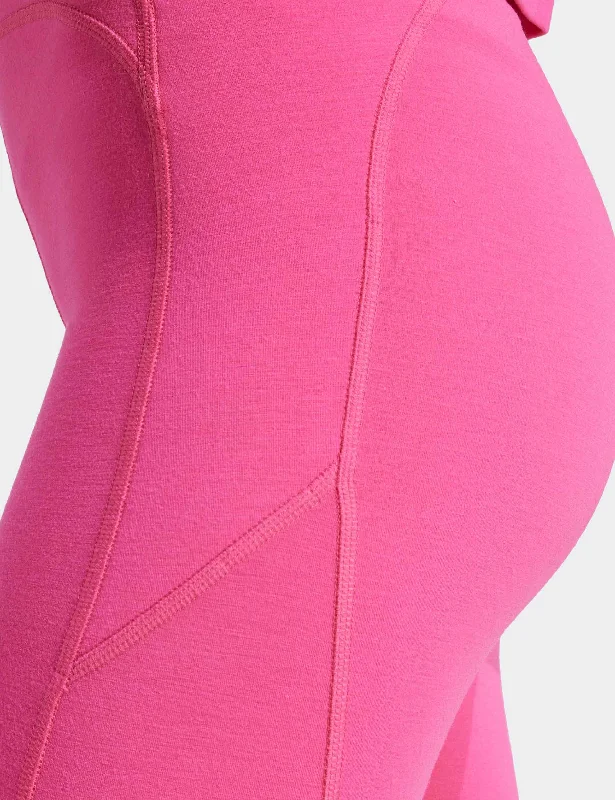 7/8 Yoga Leggings - Real Magenta