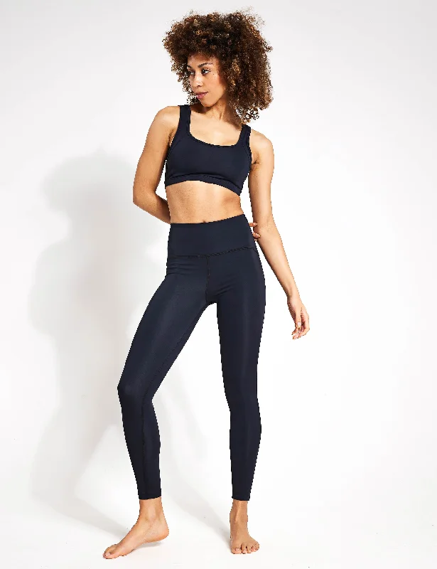 Powerbeyond Strive High Waisted Midi Legging - Black