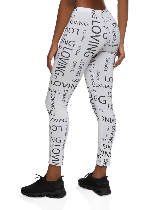 Loving Graphic Leggings