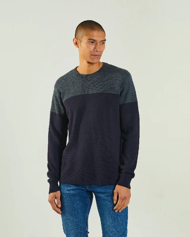 Luigi Sweater Navy/Green