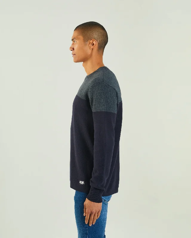 Luigi Sweater Navy/Green