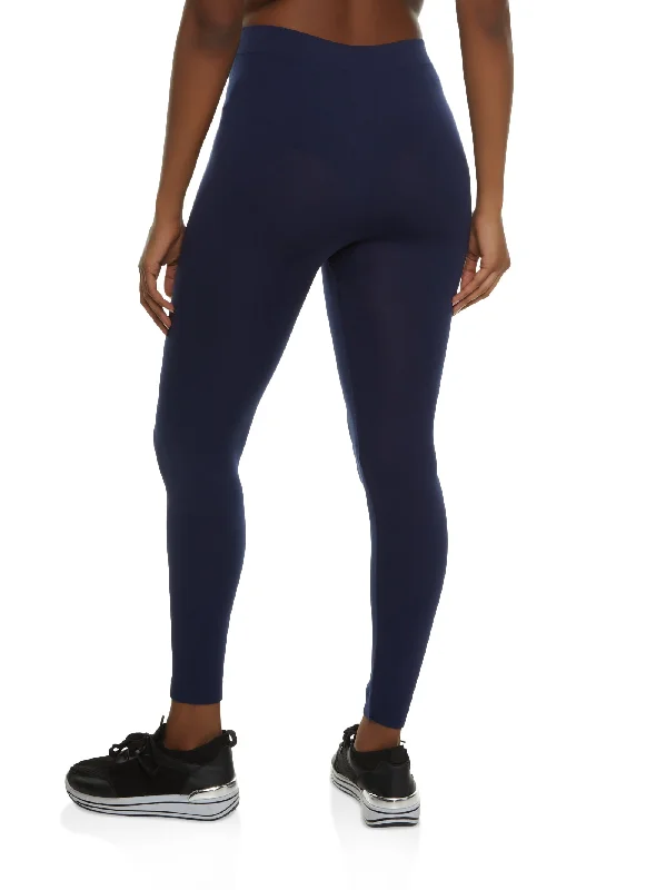 Solid Seamless High Waist Leggings