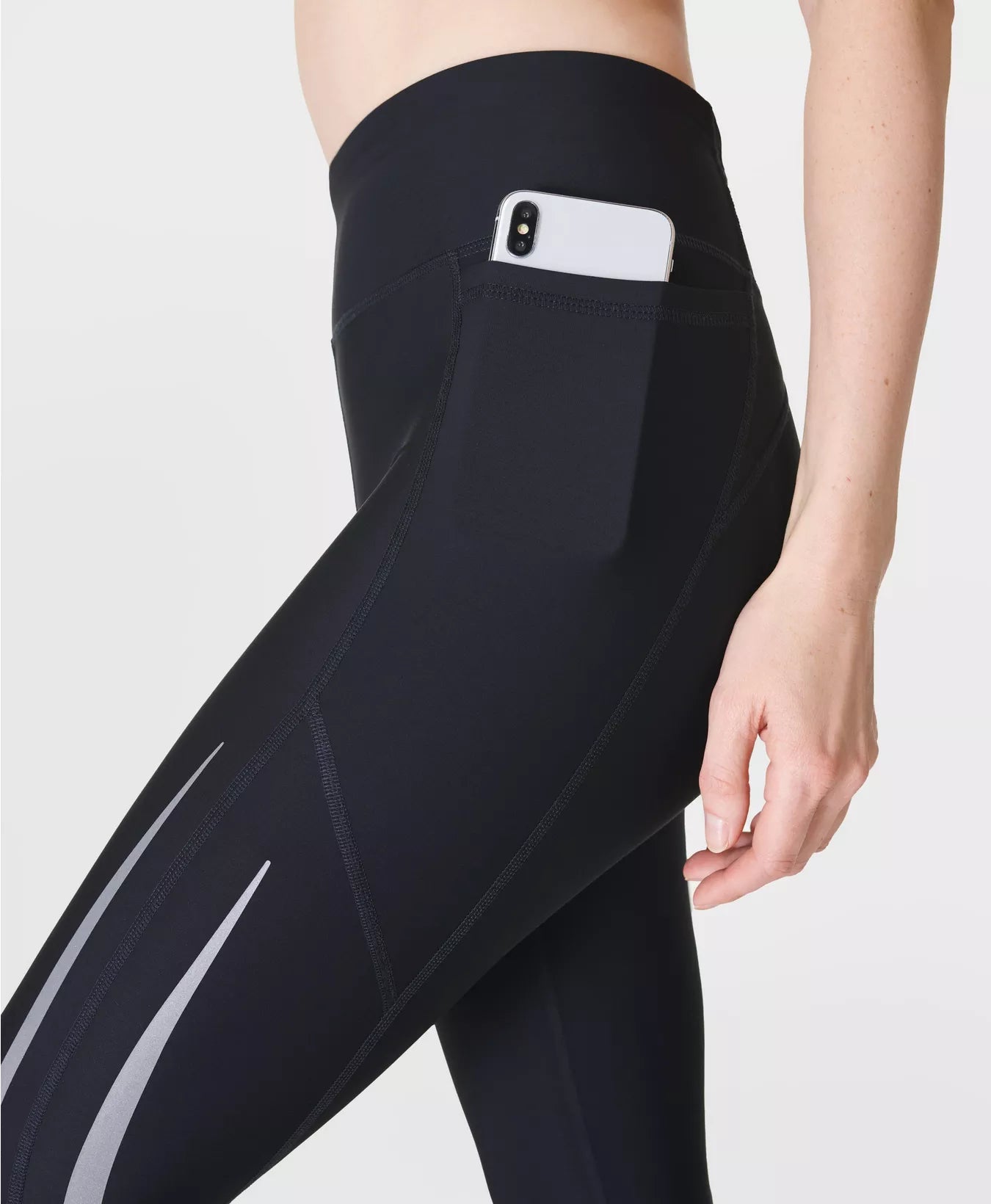 Zero Gravity 7/8 Illuminate Run Legging - Black