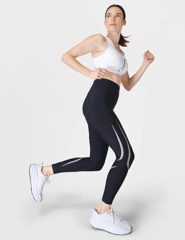 Zero Gravity 7/8 Illuminate Run Legging - Black