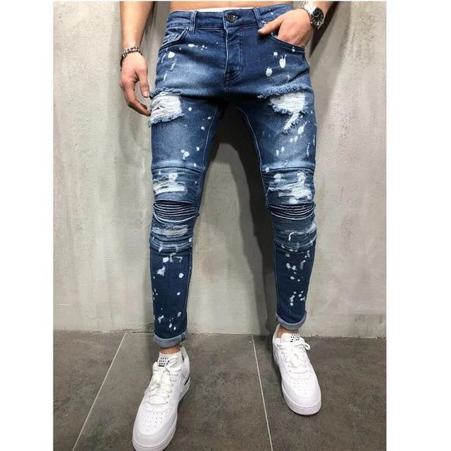 Hip Hop Jeans Pants For Men