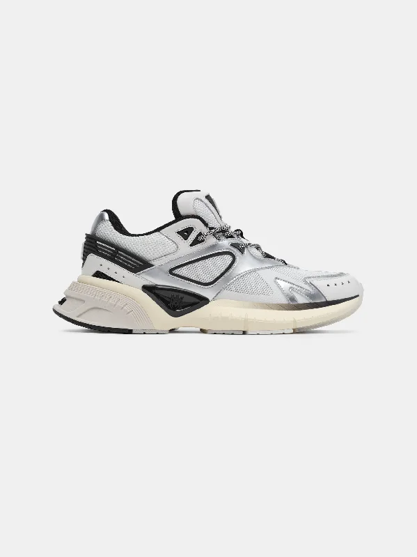 WOMEN - WOMEN'S MA RUNNER - Black White Silver