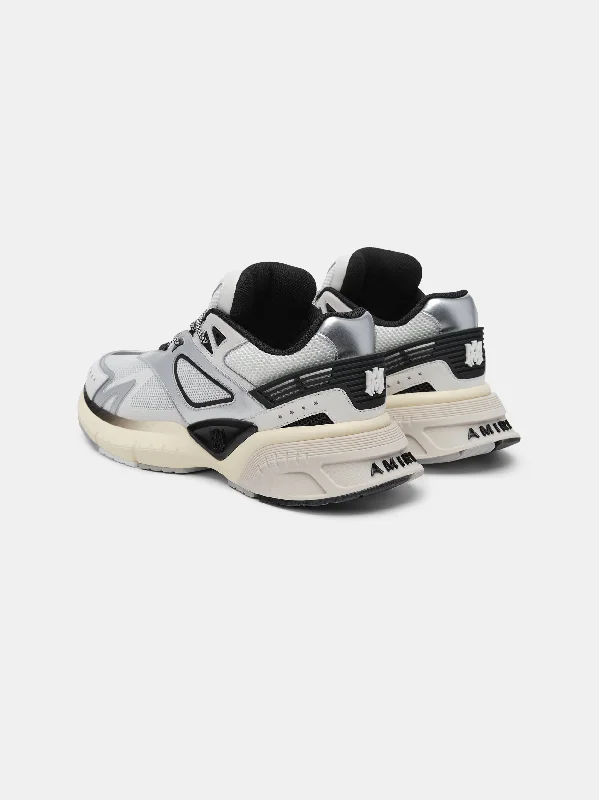 WOMEN - WOMEN'S MA RUNNER - Black White Silver