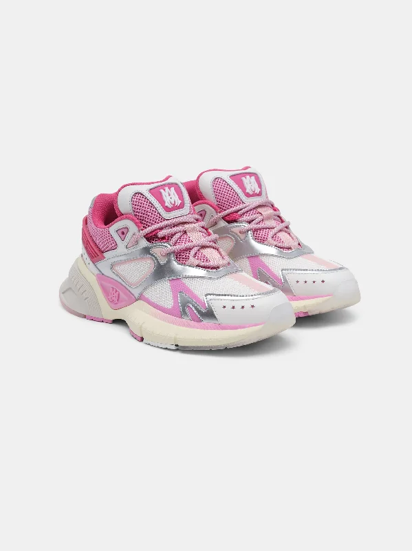 WOMEN - WOMEN'S MA RUNNER - Fuchsia Pink White Silver