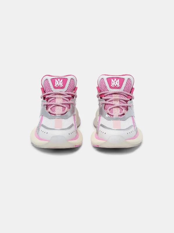 WOMEN - WOMEN'S MA RUNNER - Fuchsia Pink White Silver