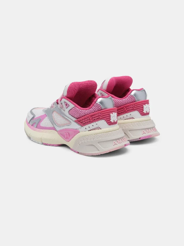 WOMEN - WOMEN'S MA RUNNER - Fuchsia Pink White Silver